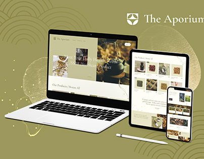 Aporium Herbs - Shopify website