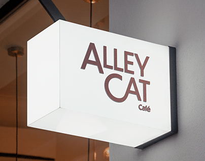 Alley Cat Café Branding