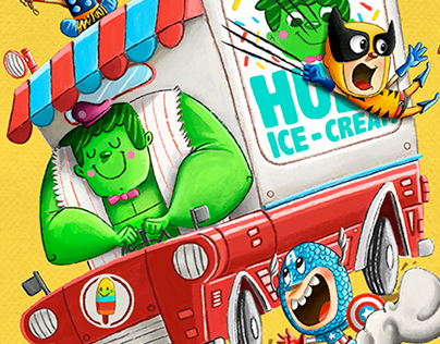 Hulk Ice Cream