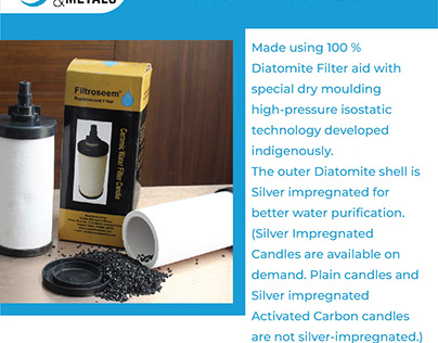 Ceramic Water Filter Candles