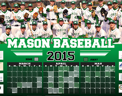 Mason Baseball 2015 Poster