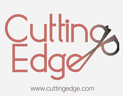 Cutting Edge, logo design.