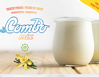Combo mix- Poudre de yaourt instantanée -