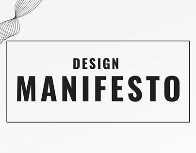 design manifesto