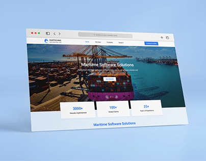 Project thumbnail - Shipment Website - Landing Page
