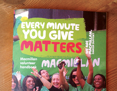 Macmillan Cancer Support volunteer handbook