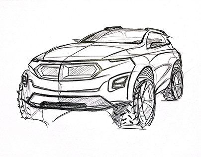 Car sketches