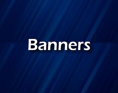 Banners Design - Web & mobile
