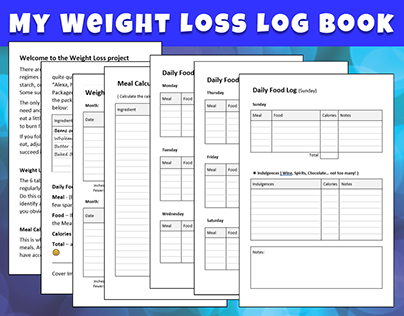 My Weight Loss Log book