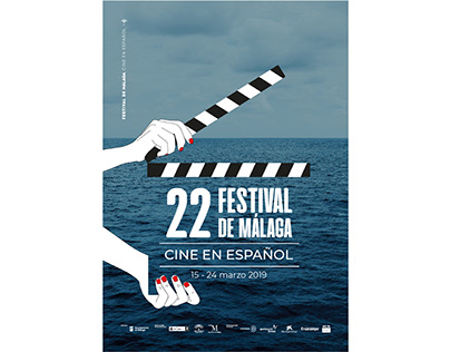 Diseño de afiche / Concurso Festival de Málaga