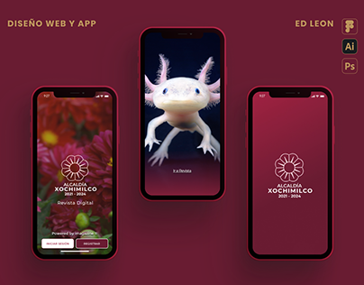 Diseño Web y App (Alcaldia Xochimilco) UX/UI