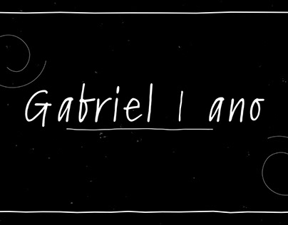 Um ano Gabriel