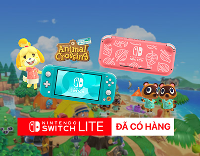 Nintendo Switch Lite Animal Crossing Đã Có Hàng