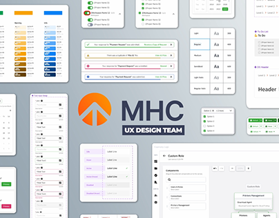 Cover animations for UX Design Team at MHC