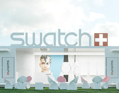 SWATCH. Exhibition stand at FACES&LACES
