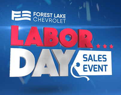 Labor Day Sales Event - Automotive Ad