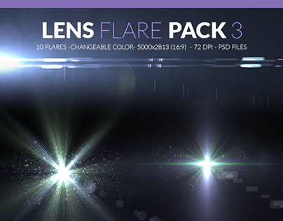 Lens Flare Pack 3