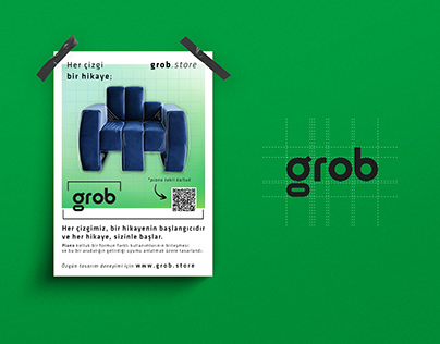 Grob Store Visual Identity & Poster