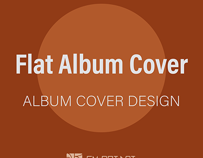 Project thumbnail - Flat Album Cover