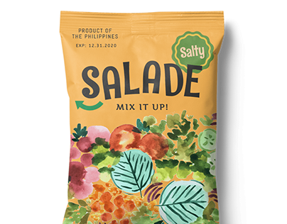 Salade — Fictional brand of vegetable crisps