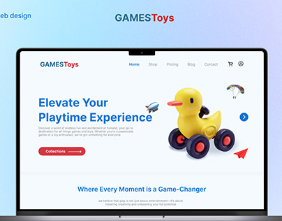 GamesToys- Resposive Website