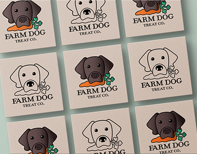 Farm Dog Treat Co. Logo