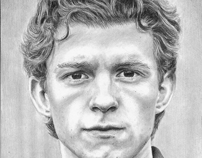 Drawing by Tom Holland from a photo