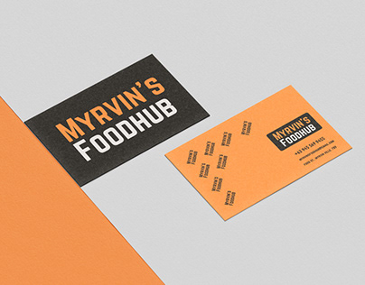Myrvin's Foodhub : Logo & Branding