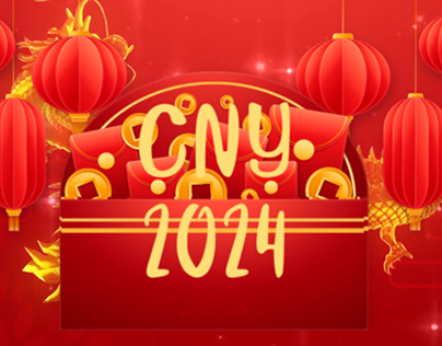 Chinese New year 3D camera motion graphics