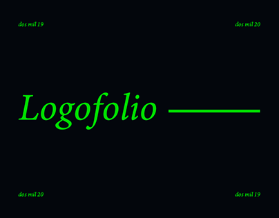 Logofolio 2019 - 2020