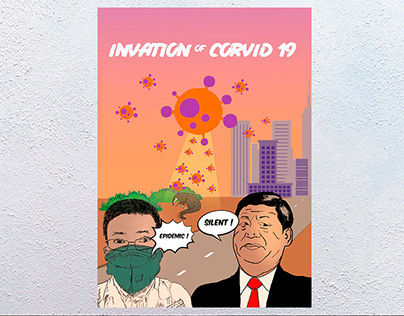 Invation of Coronavirus Poster