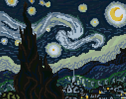 Parallax Animation: Starry Night