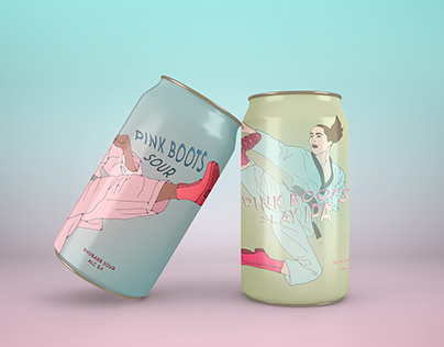 Pink Boots Craft Beer Design