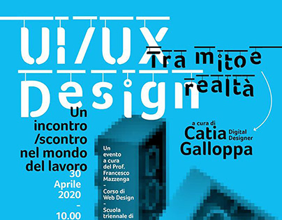 UI/UX Design - Poster e videoconferenza / 2020