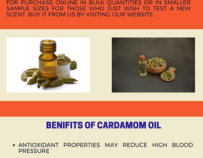 Purchase Pure Cardamom Essential Oil