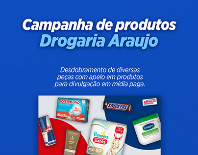Campanha de produtos - Drogaria Araujo