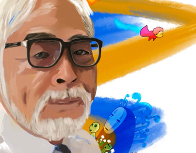 Portrait de Miyazaki