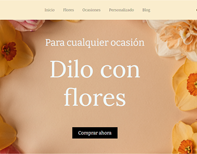 Project thumbnail - Página web "Rosetta Floreria"