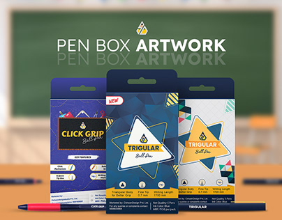 Pen Box Packaging Design