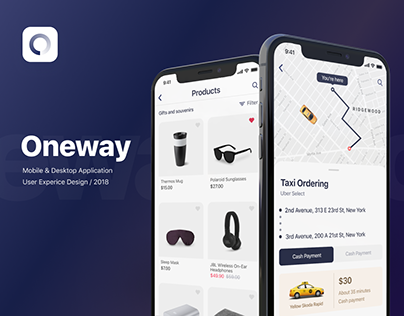 Oneway – Mobile App for Introverts UX/UI