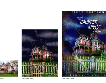 Haunted Book Cover Design