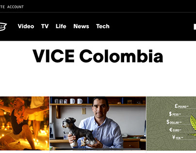 Vice Colombia - Digital content strategy (2014)