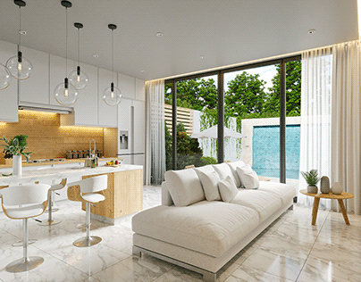 Design of a townhouse in the Dominican Republic