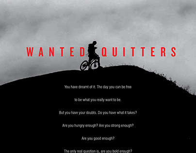 Wanted Quitters