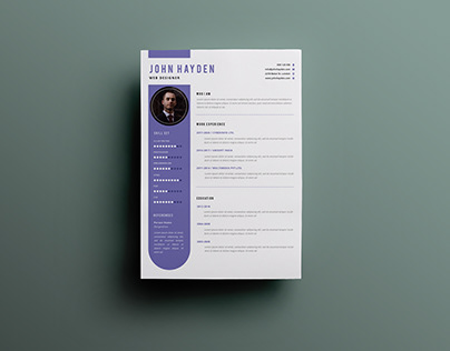 Clean Cv and Cover Letter