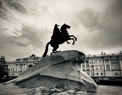Bronze Horseman, Senate Square.