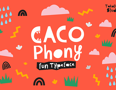 Cacophony - Fun Typeface