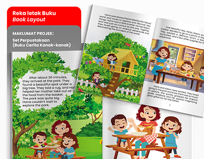 Reka Letak Buku (Book Layout) - Children's Storybook