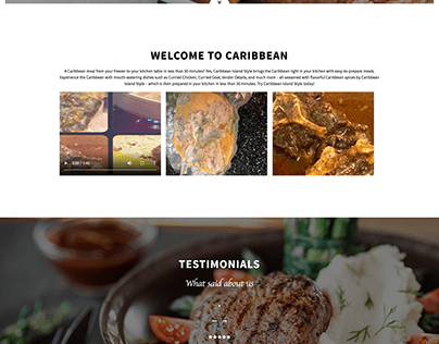 Caribbean food website