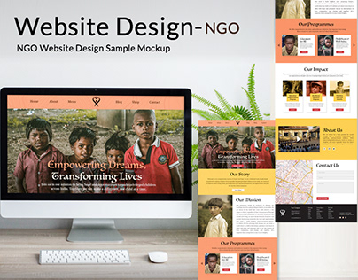 Website Design - NGO (Sample)